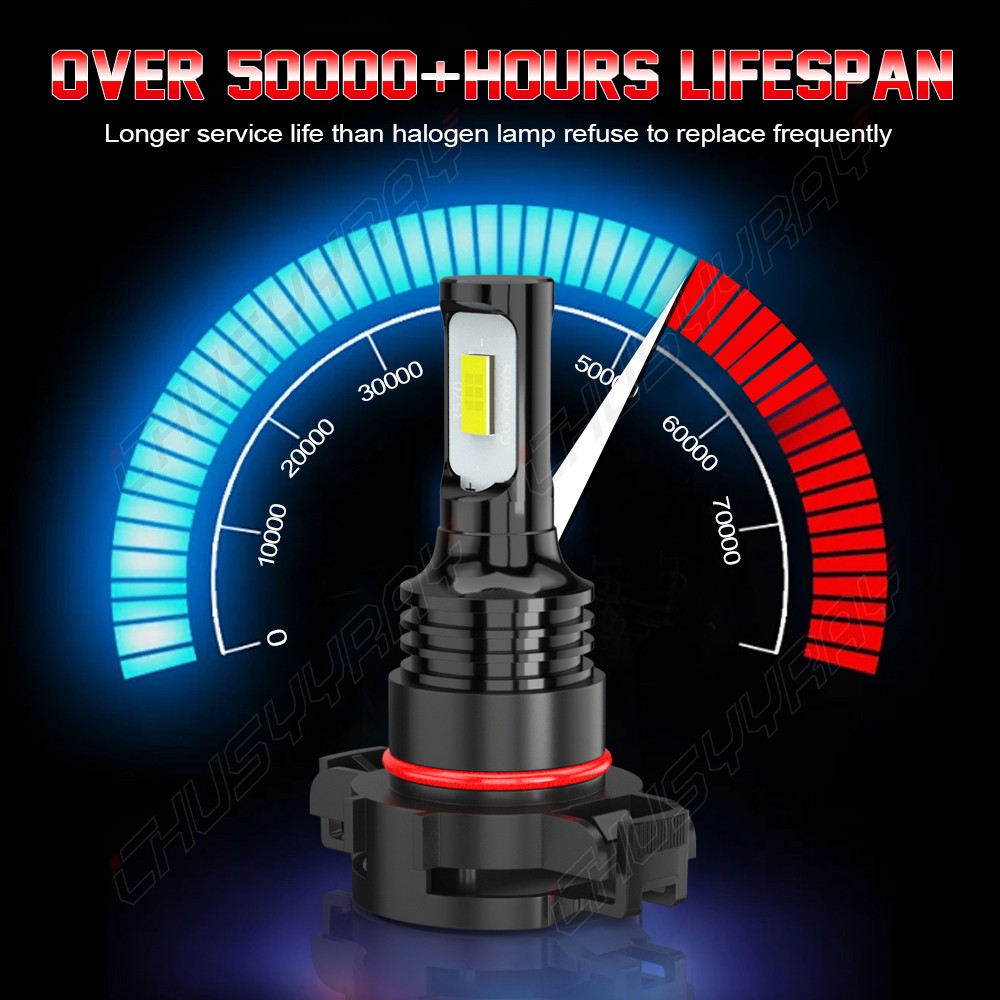 9005 9006 h16 LED Lamp Bulbs For Dodge Journey 2010-2018 Headlights + Fog Lights