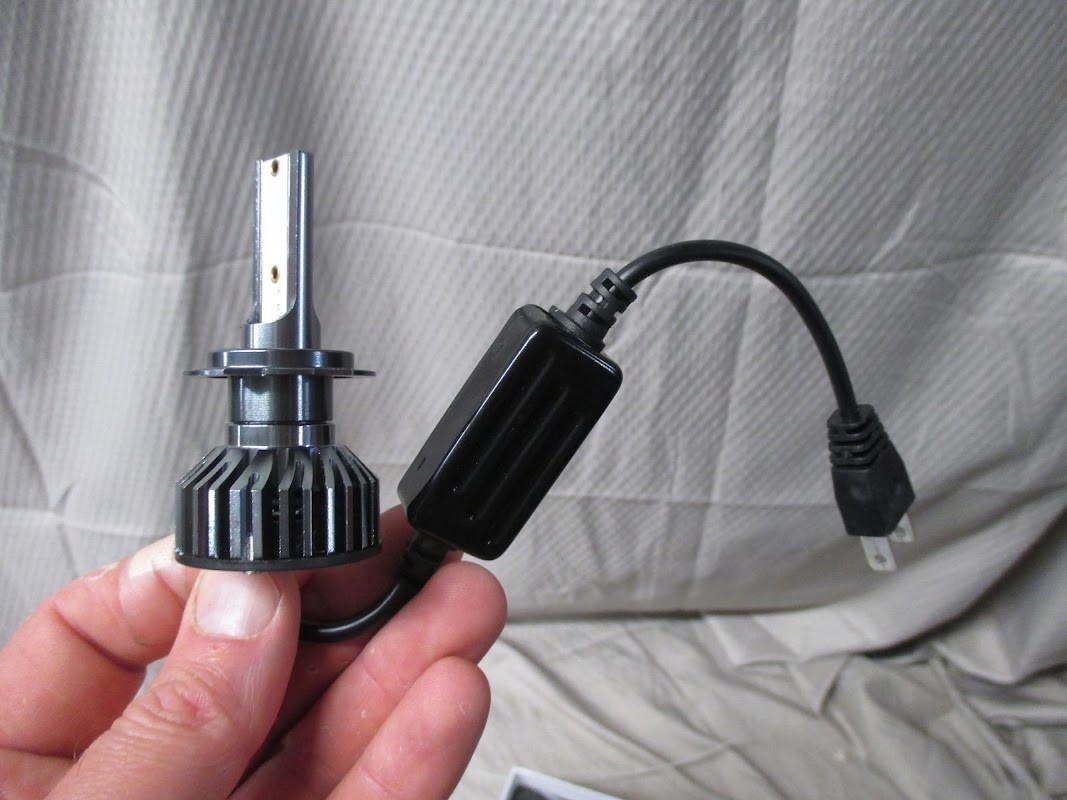 Beamland H7 LED Headlight Bulbs High Low Beam Fan Cooled | Open Box