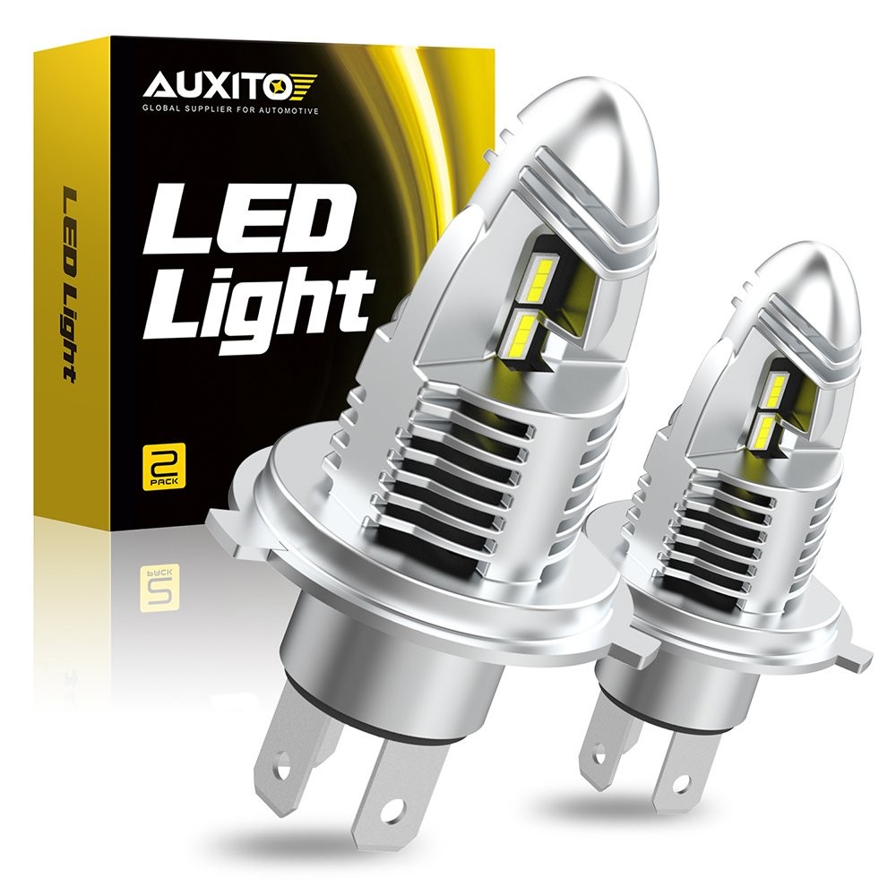 2PCS H4 9003 HB2 LED Headlight Bulbs Kit High Low Beam 6000K Super White Canbus