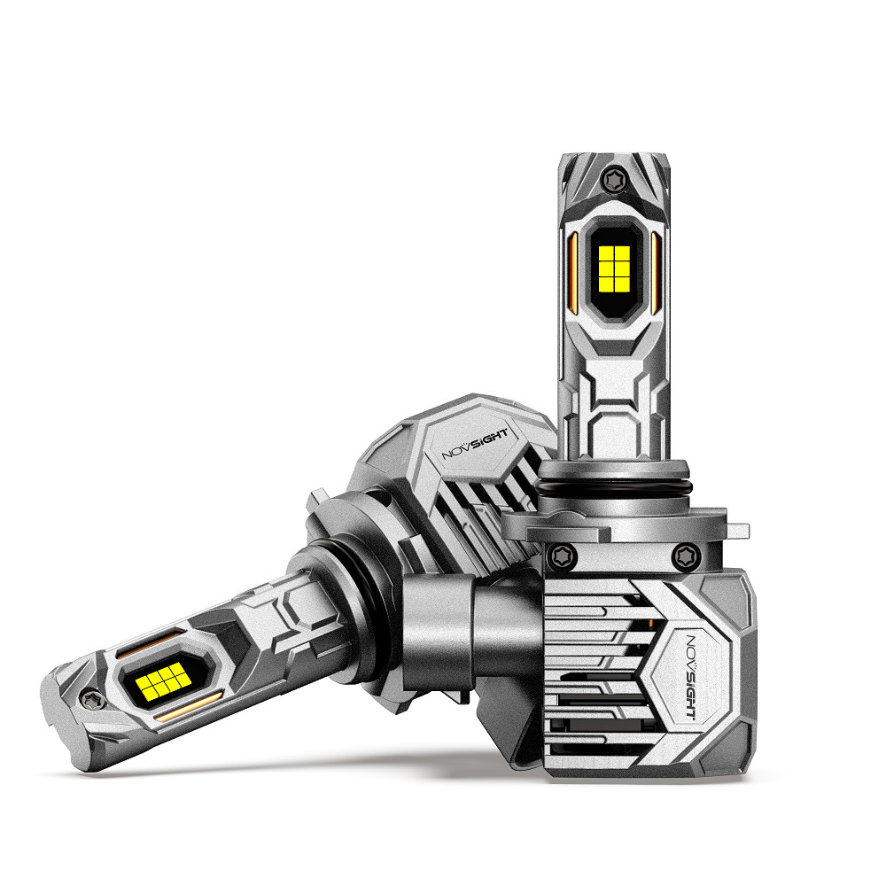 NOVSIGHT 6500K 9005 LED Headlight Bulbs Kit Hi/Low Beam 30000LM 130W Waterproof