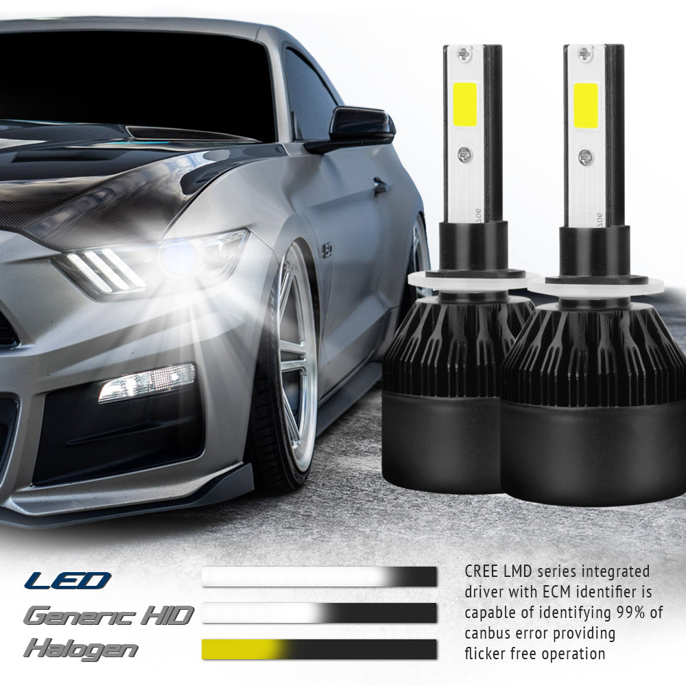 XENTEC LED HID Foglight kit 893 White 1994-2002 Ford E-150 Econoline Club Wagon