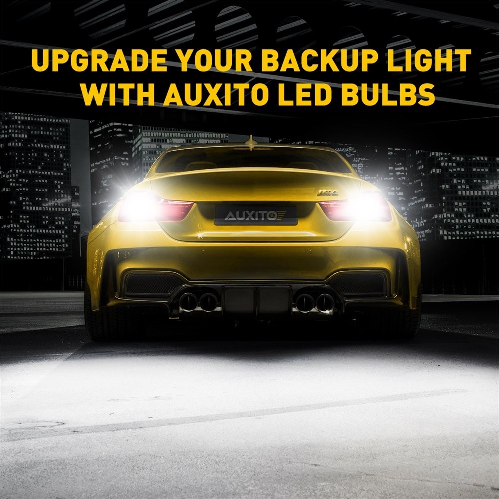 AUXITO LED 1156 P21W Reverse Backup Light 7506 Lamp 6000K White Super Bright P