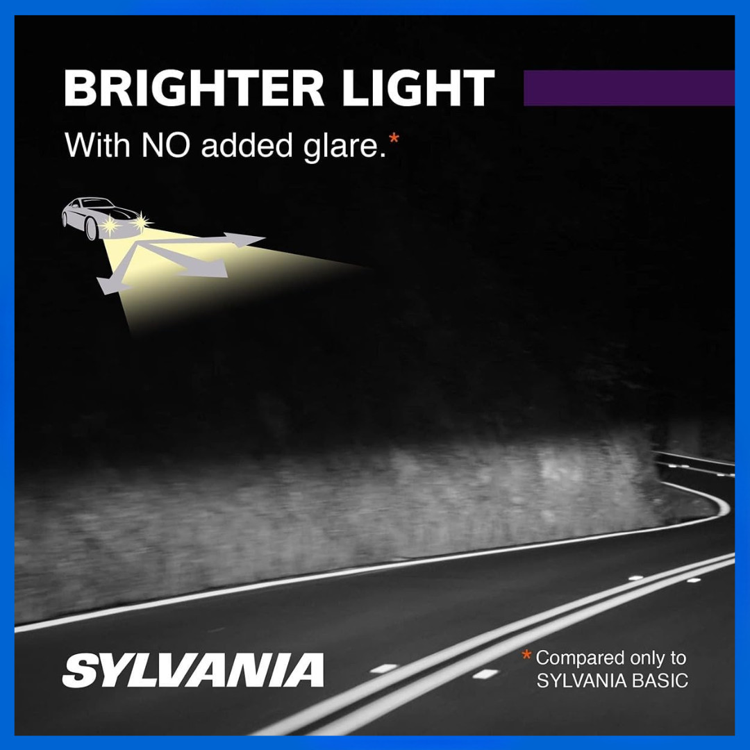 SYLVANIA H11 XtraVision Halogen Headlight Bulbs 2PK High/Low Beam Fog Light