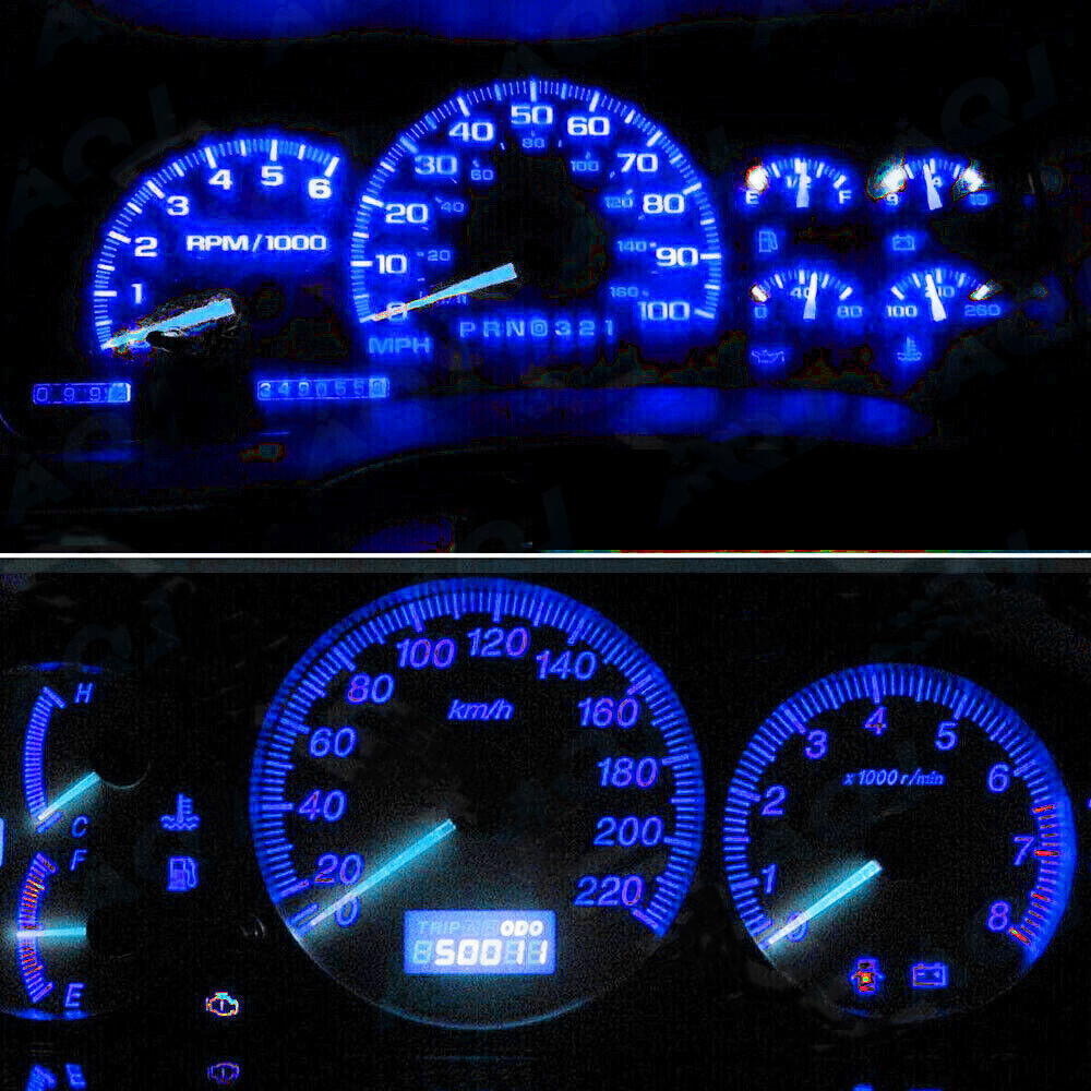 Dash Instrument Cluster Gauge Blue LED LIGHTS KIT Fits 02 Cadillac Escalade EXT