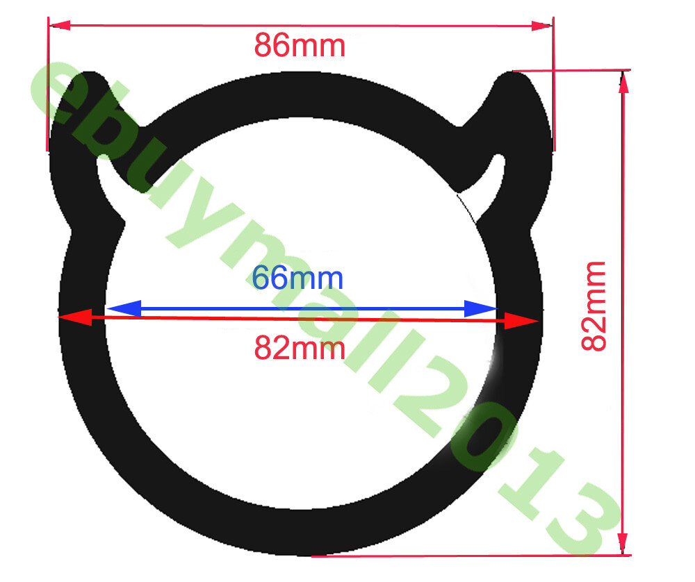 Bluetooth Control Dynamic Flow RGB Ox Horn Halo Dream Color Devil Eyes Flash DRL