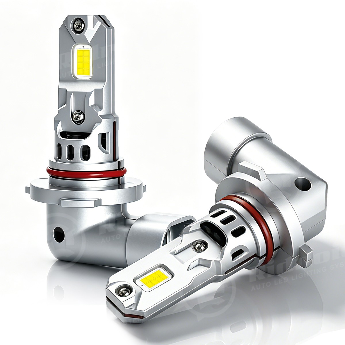 RIDROID 9005 H11 LED Headlight Super Bright Bulbs Kit 6000K White High&Low Beam