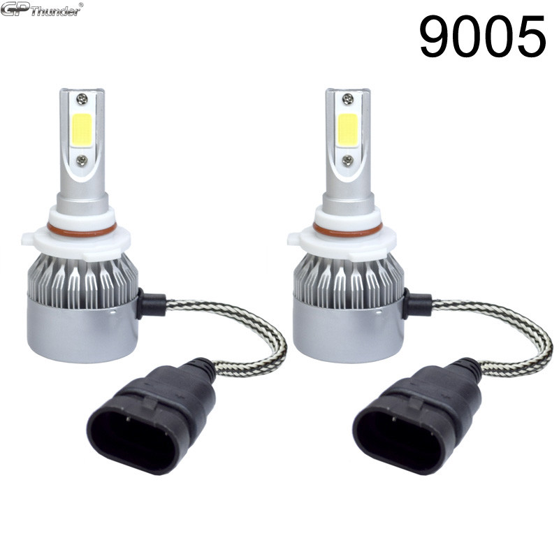 9005+9006 Combo 160W 16000LM CREE LED Headlight Kit High & Low Beam Light Bulbs