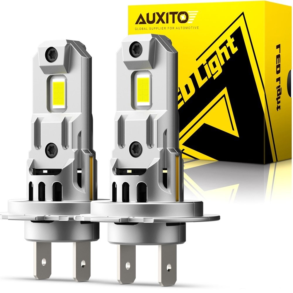 AUXITO H7 LED Headlight Bulbs High/Low Beam 6500K Bright White Wireless Canbus Y