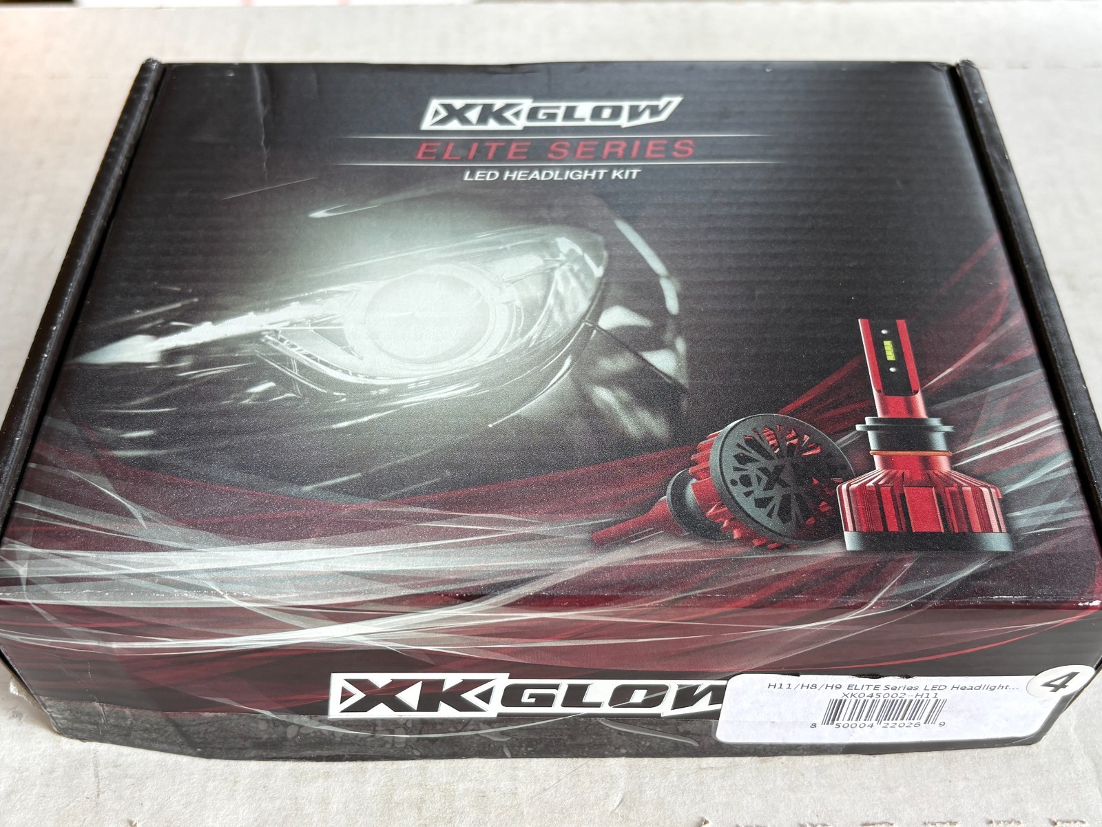 XK Glow XK045002-H11 Elite Series Off-Road Fog Light 6K Lumen Headlight Bulbs ^