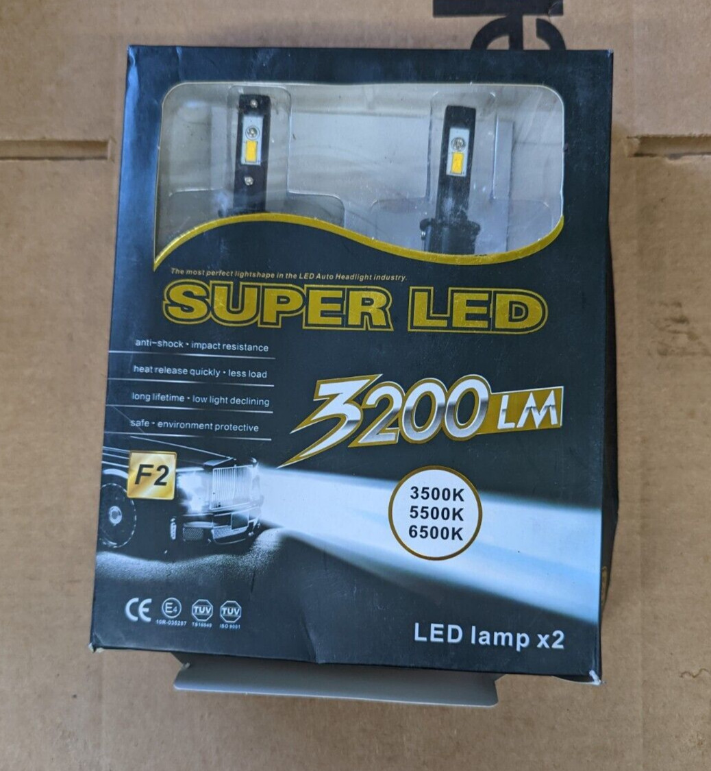 SUPER LED 3200LM Compatipal 3500K, 5500K, and 6500K