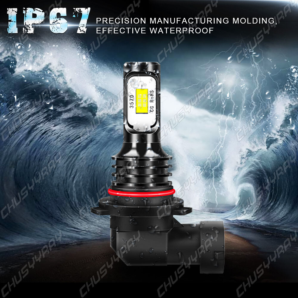 2 SUPER Brite LED headlight bulb for Honda ATV 34901-HN2-000 12v 45w upper light
