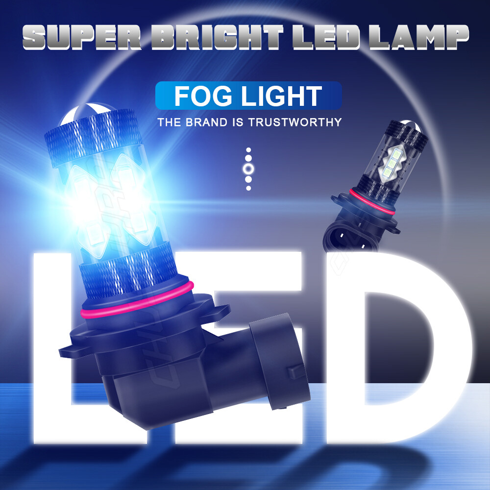 Fit For Chevrolet Silverado 1500 2003-2006 Ice Blue LED Fog Lights Kit Bulbs