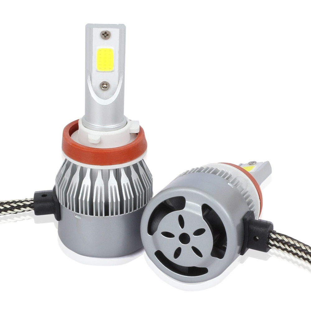 20x H11 H8 H9 LED Headlight Fog Light Kit 720000LM 6500K White Bulbs Hi/Lo Beam