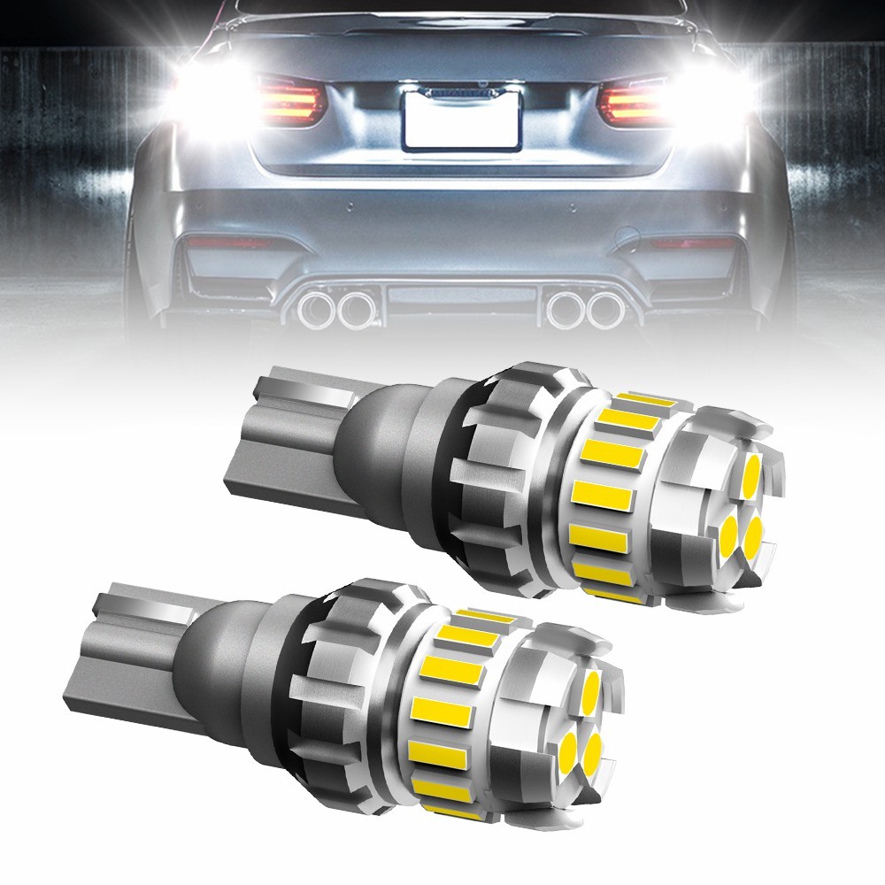 AUXITO 2x 921 912 LED Reverse Backup Light Bulb 2400LM 6500K Super Bright T15