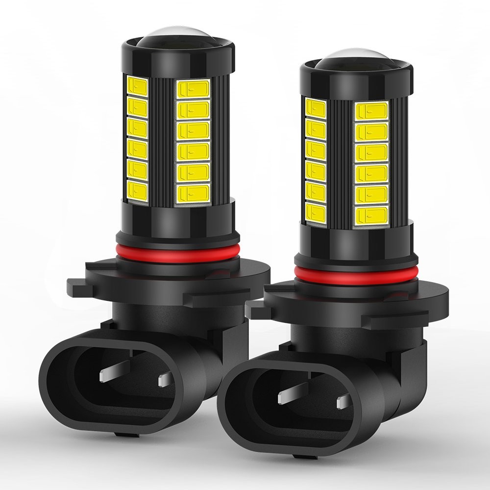 AUXITO 9006 HB4 LED Front Fog Light Lamp Bulbs Kit 2400LM 6000K Xenon White E