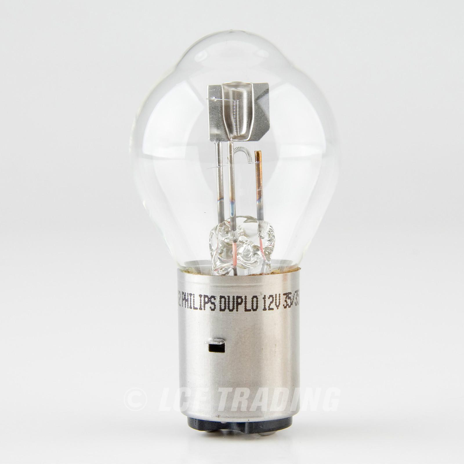 Philips S2 BA20d 35/35W 12V ATV Scooter Moped Headlight Bulb 30% Brighter!