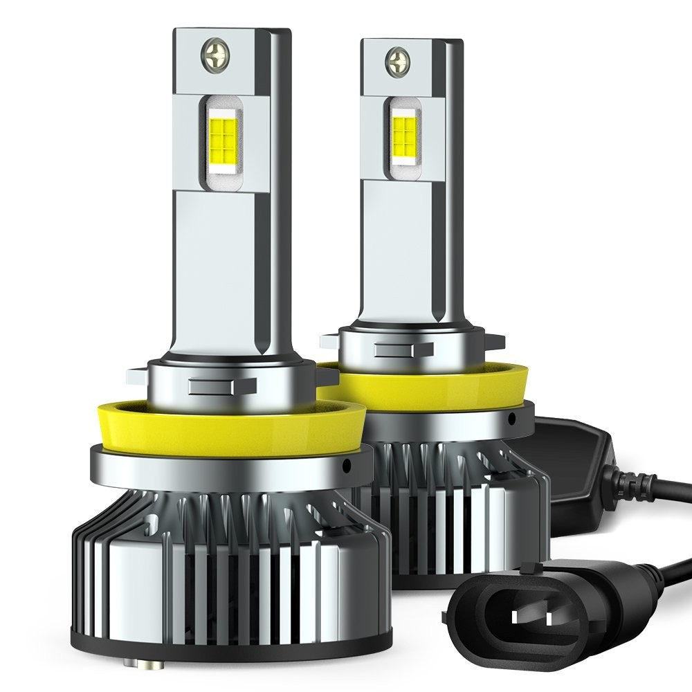 Combo 9005 HB3 H11 H8 LED Headlights High Low Beam Bulbs 200W Super Bright 6500K