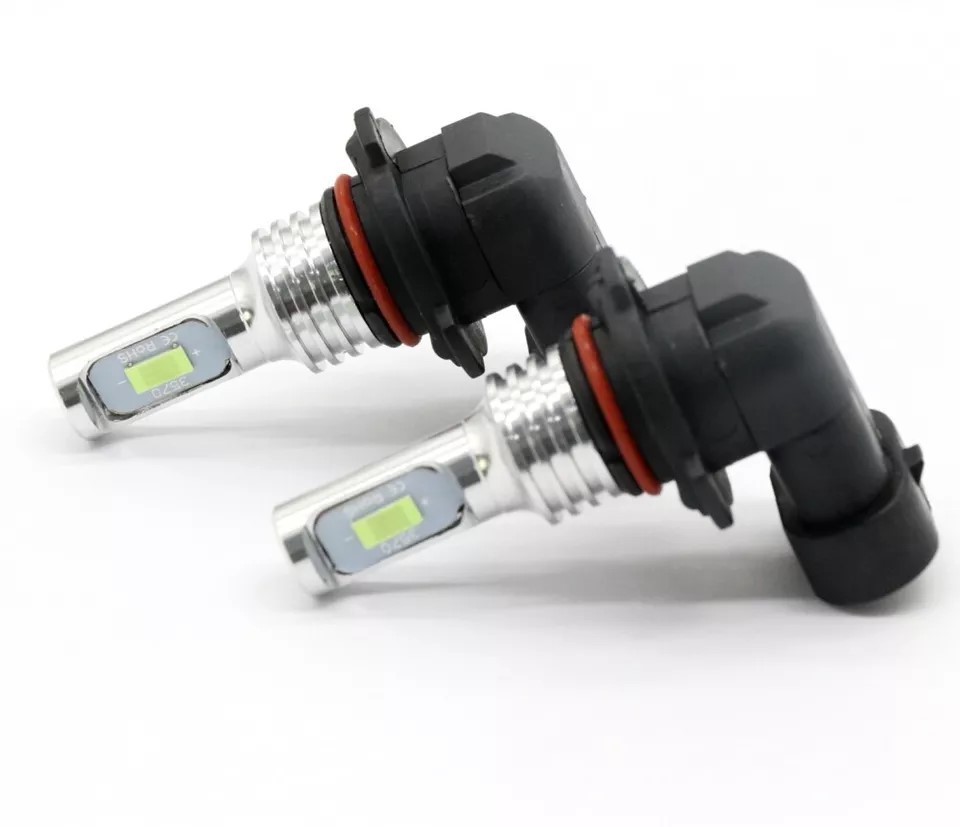 9006 LED Headlight Super Bright Bulbs Kit White 6000K 8000LM High Beam 2PCS