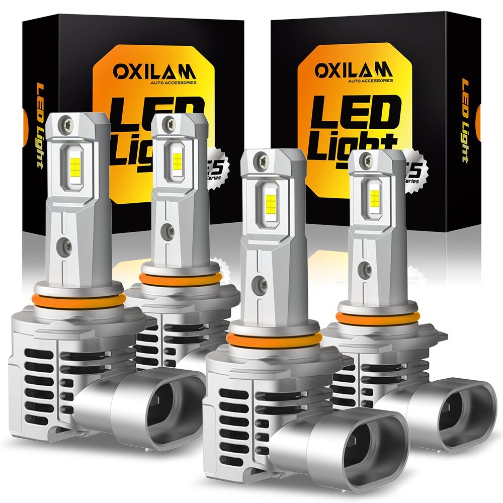 OXILAM 33000LM 9005 9006 LED Headlight High Beam Low Beam Bulb Super Bright USA