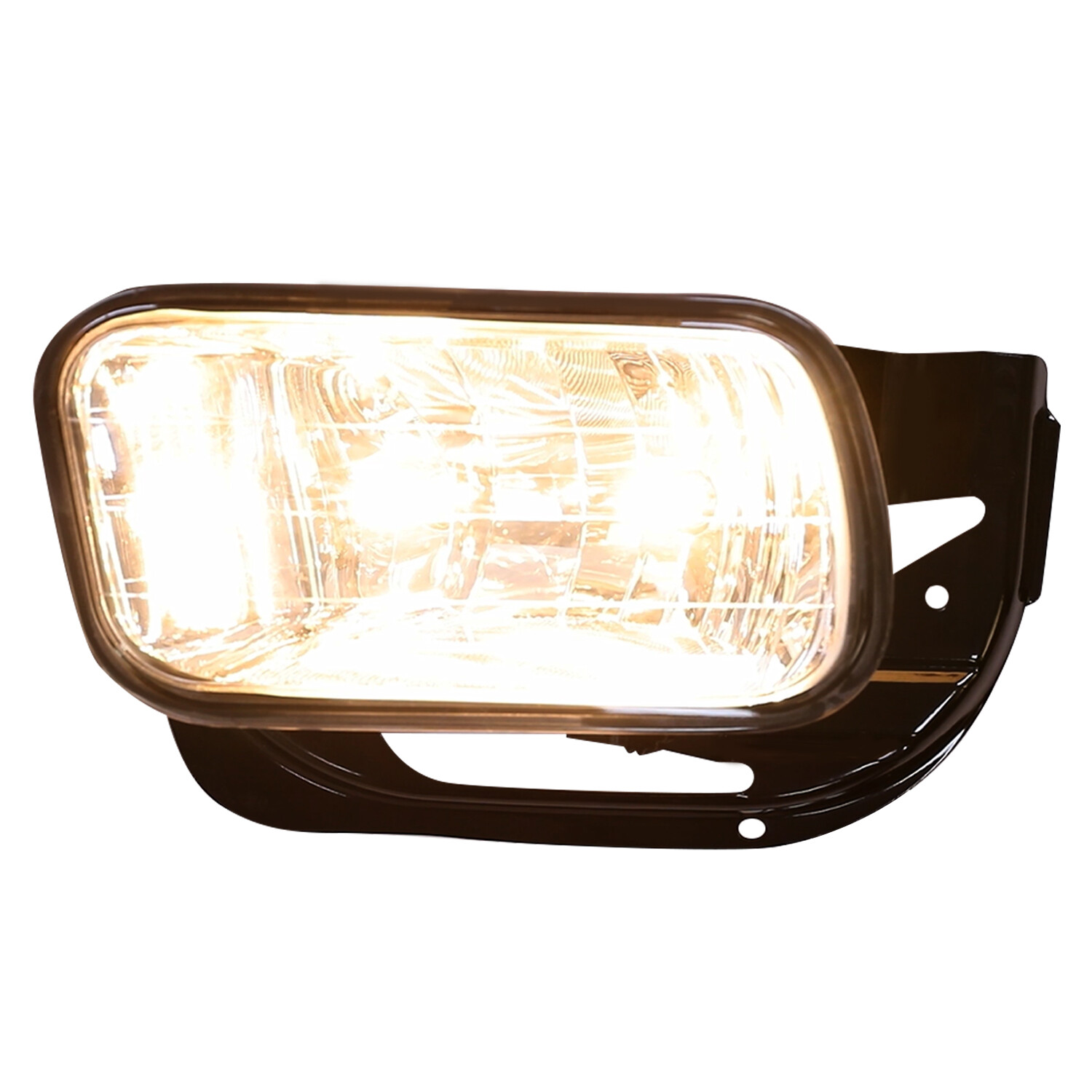LH+RH Side Clear Lens Fog Lights W/Bulbs For Dodge Ram 1500 2500 3500 2009-2018