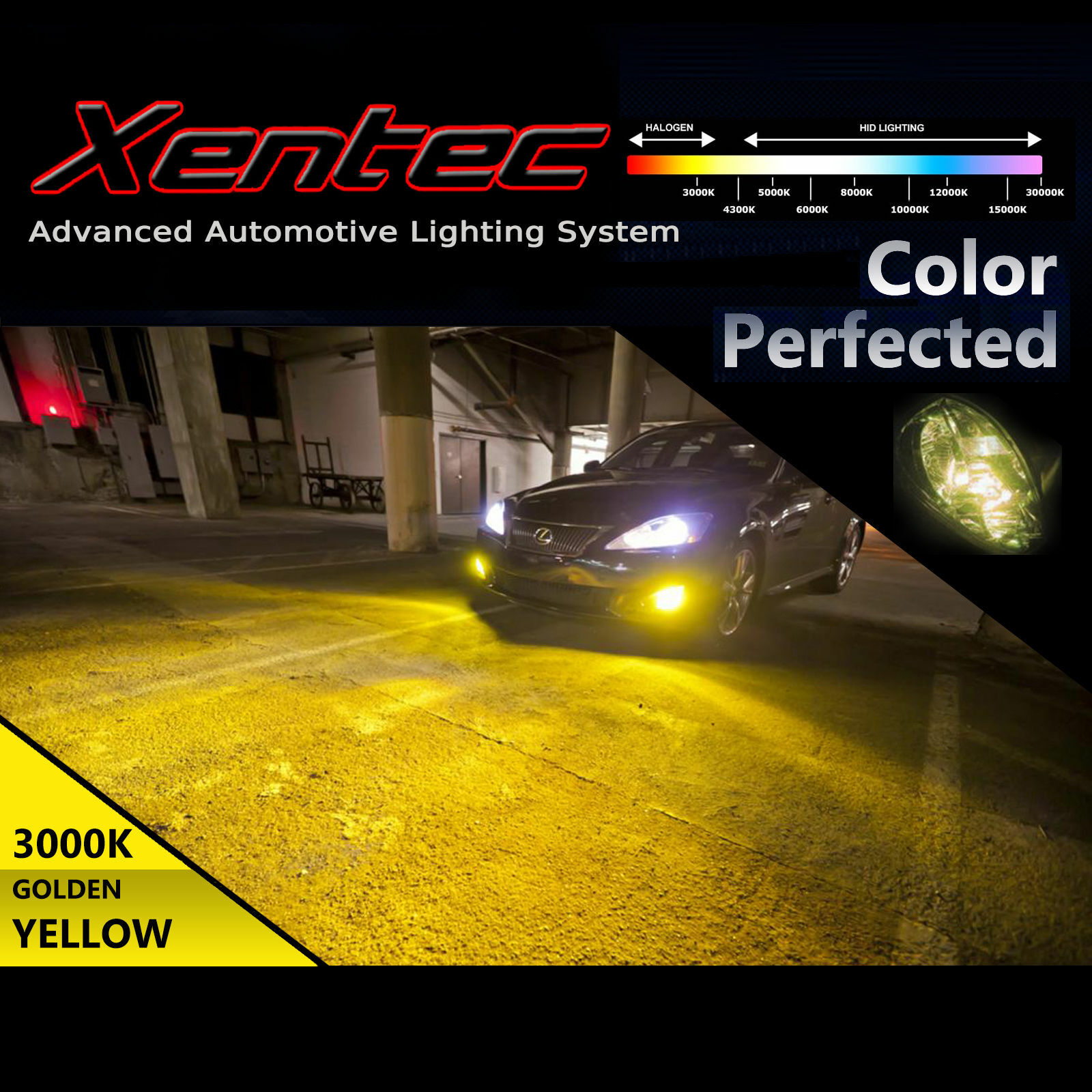 Xentec HID Conversion Kit Xenon Light HB1 HB2 HB3 HB4 HB5 880 881 D2S D2C D2R H1