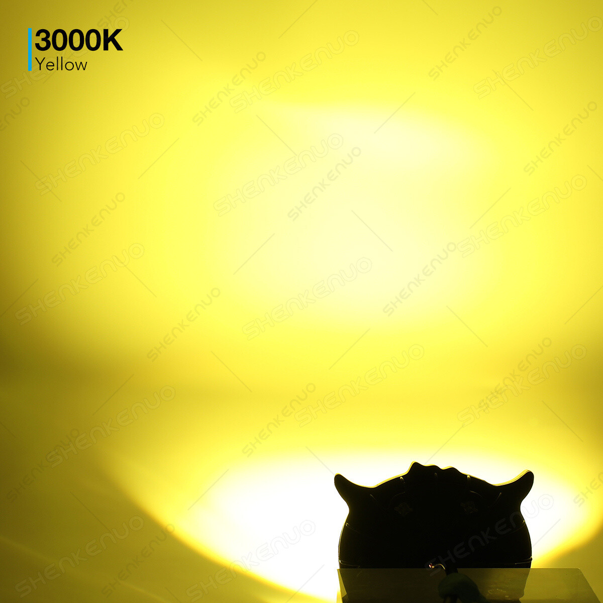 Owl LED Work Light Bar Fog Driving Spot Pods Off Road SUV ATV Truck Yellow White