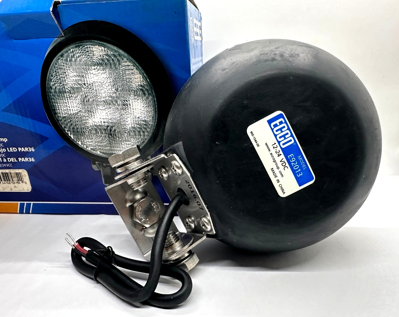 ECCO E92013 Round LED Spot & Flood Beam Work Light for Truck Tractor SUV