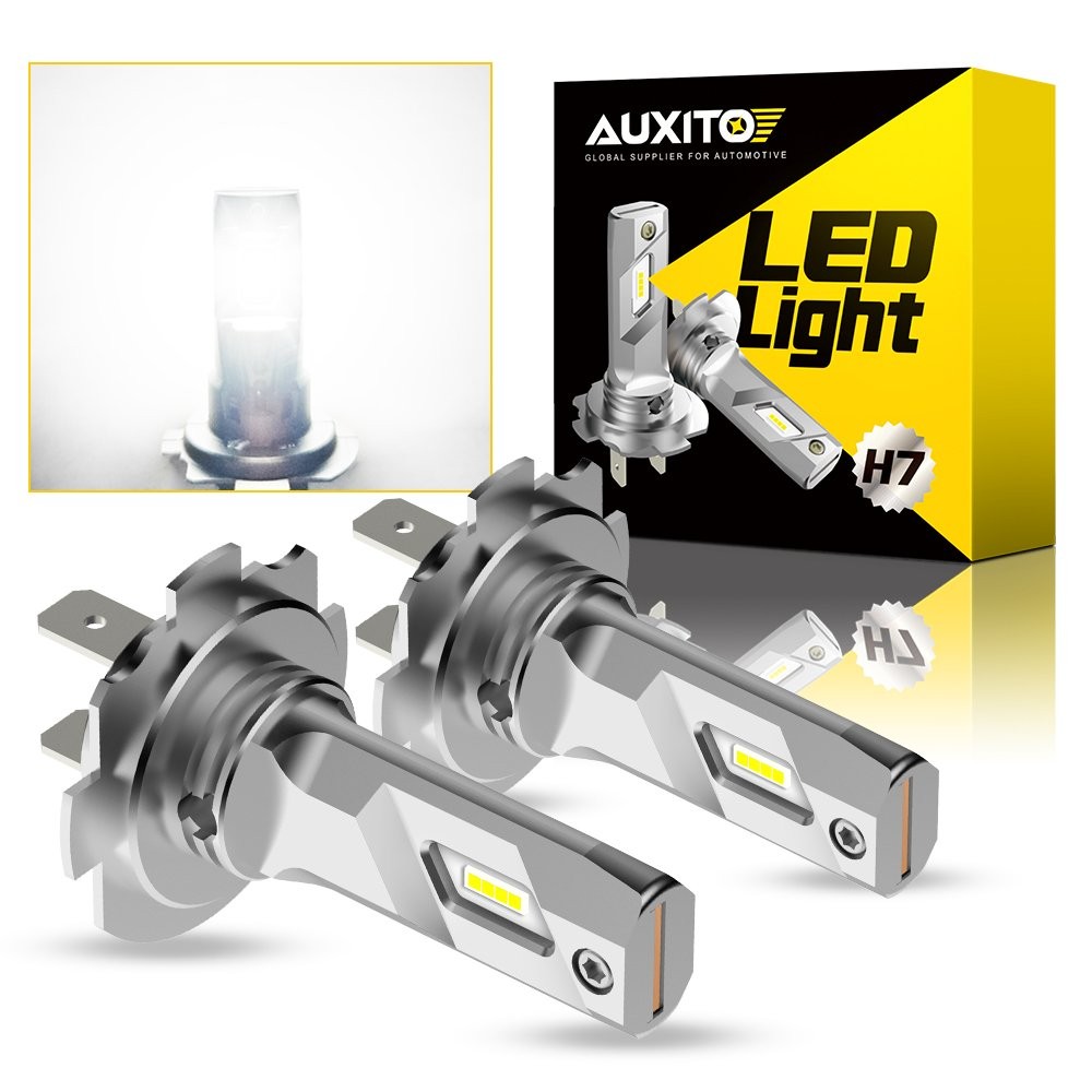 2x H7 LED Headlight Bulb Kit High Low Beam 40000LM Super Bright 6500K White New
