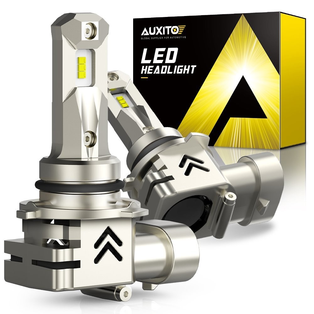 AUXITO ZES LED Headlight Como Kit 9005+9006 6000K White High Low Beam High Power