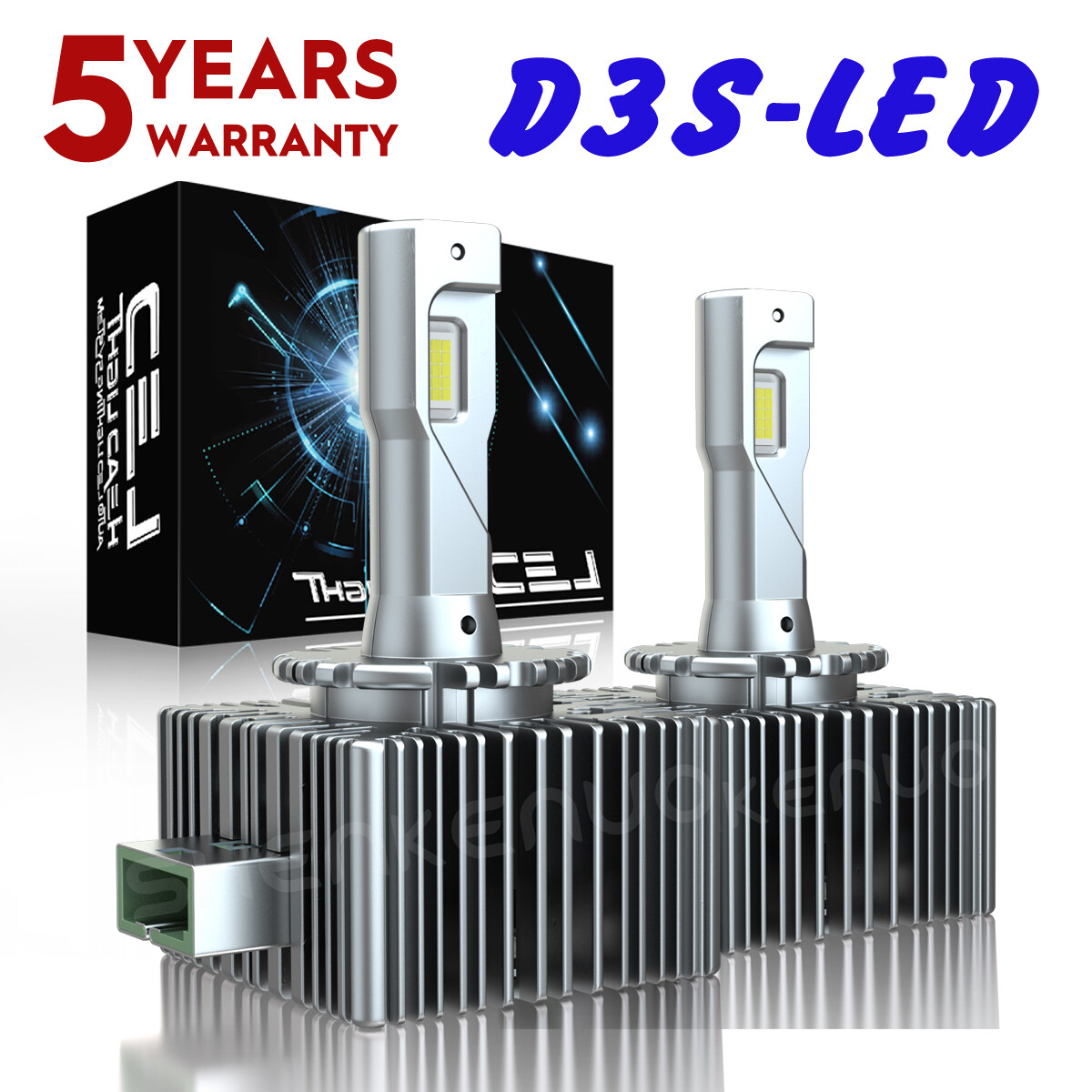 Front LED Headlight Bulbs FIT FOR CHEVROLET BLAZER 2019-2020 High/Low Beam 6500K