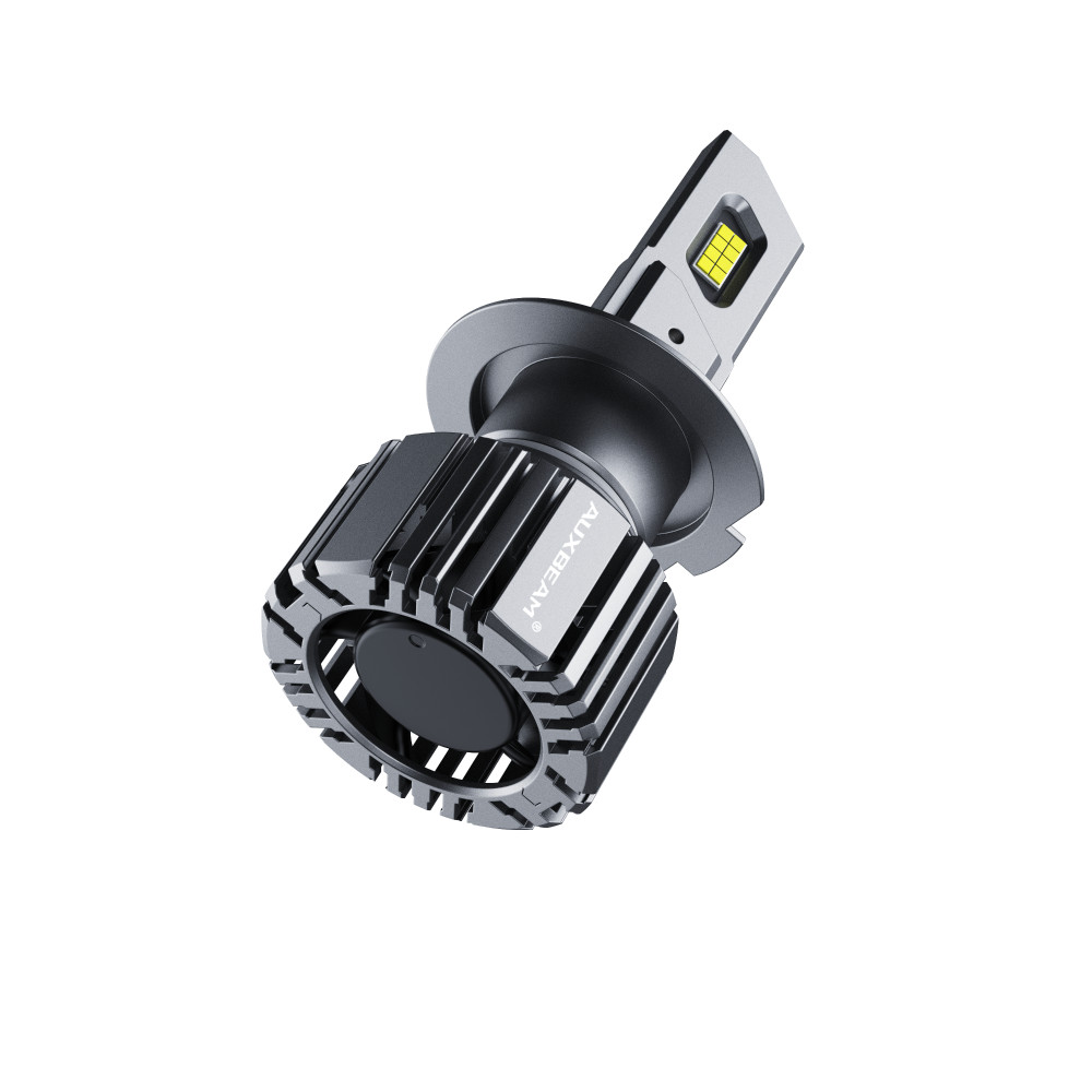 AUXBEAM H7 LED Headlight Bulb Conversion Kit High or Low Beam White 6500K CANBUS
