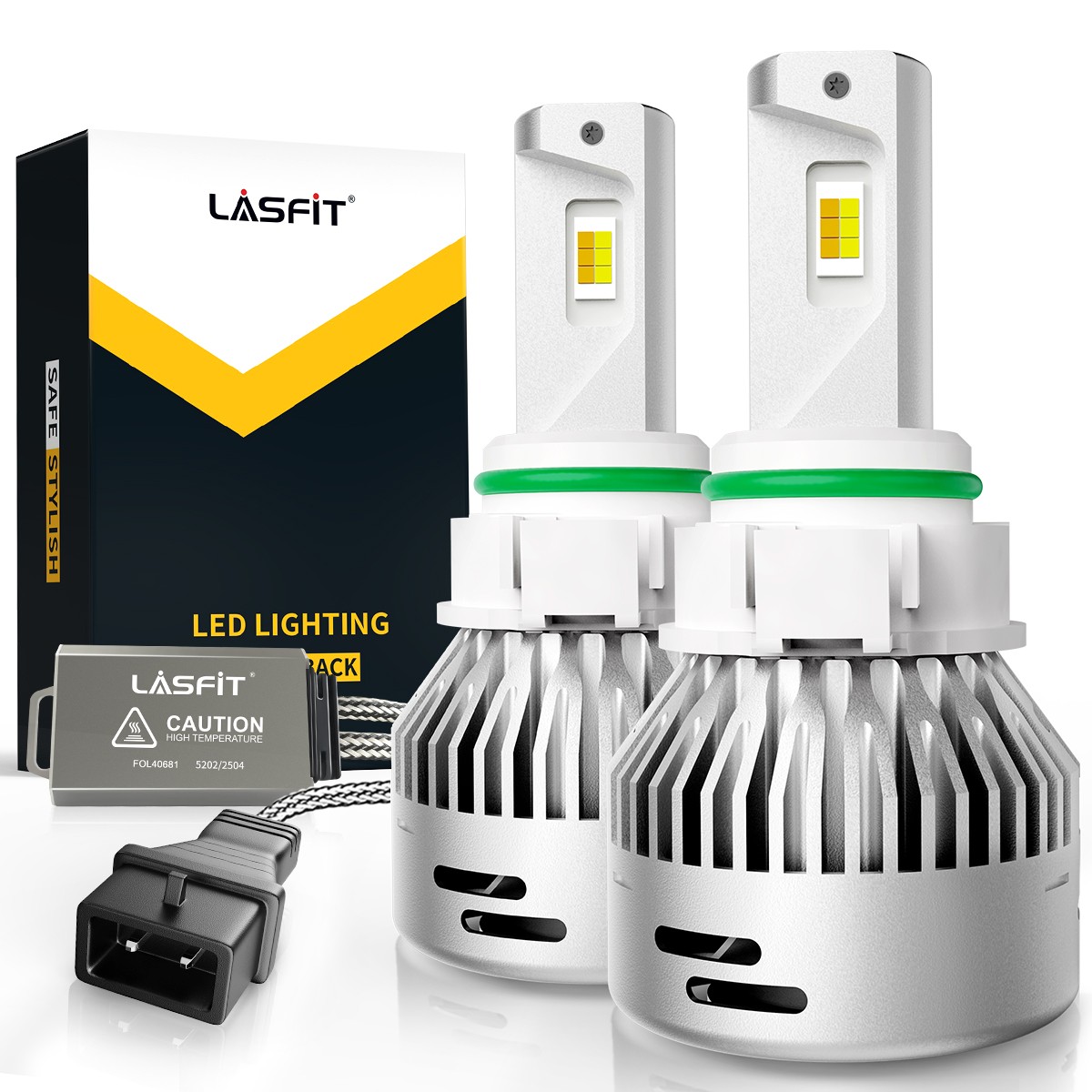LASFIT LED Headlight Bulb Low Beam Fog Light H16 H11 H9 H8 H10 5202 9005 9006 H7