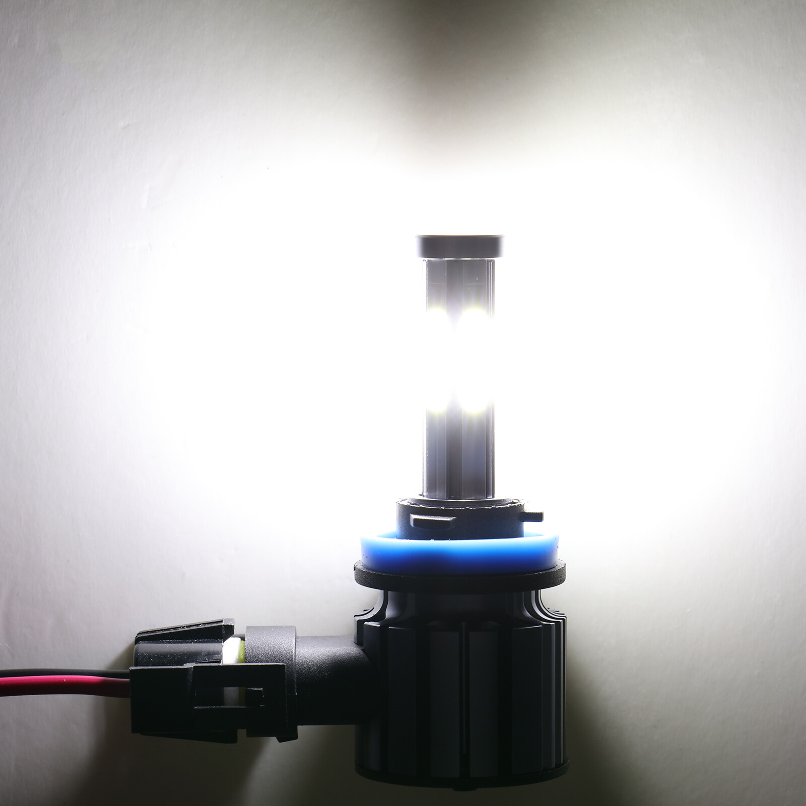 6-sides H11/H9/H8 LED Headlight High/ Low Beam Bulbs Super Bright 6500K 420000LM