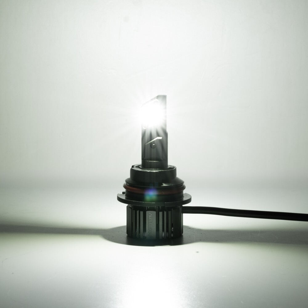 AUXBEAM F15 9007 LED Headlight Bulbs Hi/Lo Beam 90W 20000LM 6500K Super Bright
