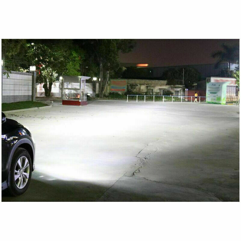 4x 2SIDE 9005 9006 LED Headlight Kit Combo Bulb 6500K High Low Beam Super White
