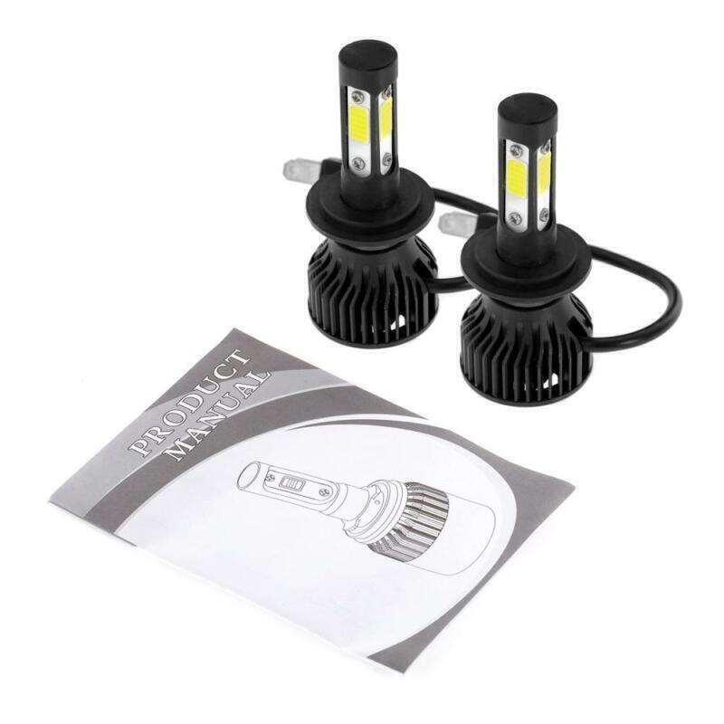 4-sides H7 LED Headlight Bulbs Conversion Kit High/Low Beam For BMW X3 2004-2017