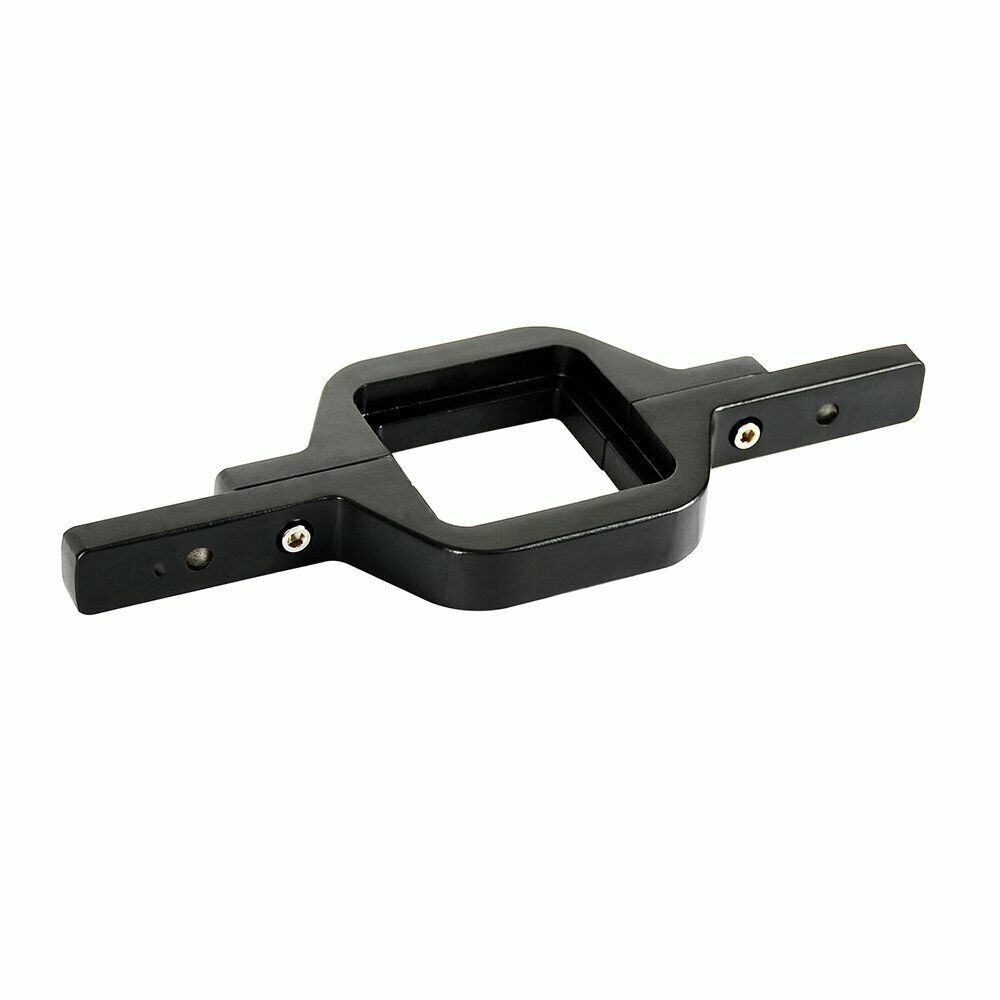 Tow Hitch Mount Bracket w/ 4“ LED Work Reverse Lights Offroad SUV Pickup + Wire