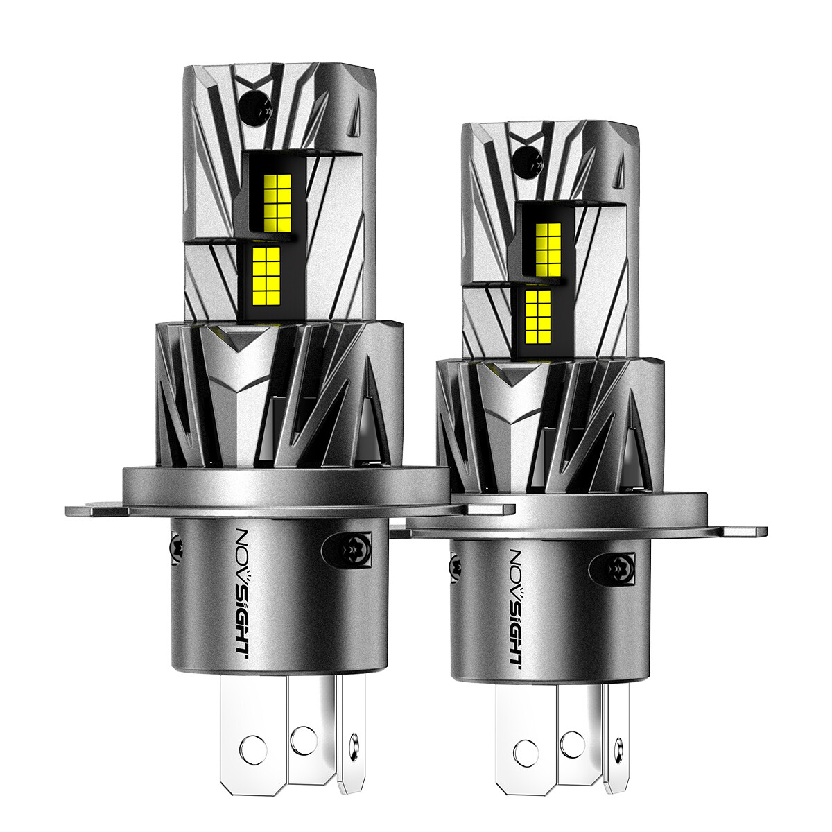 NOVSIGHT HB2 H4 9003 LED Headlight High Low Beam 6500K Bulbs 18000LM Bright Lamp