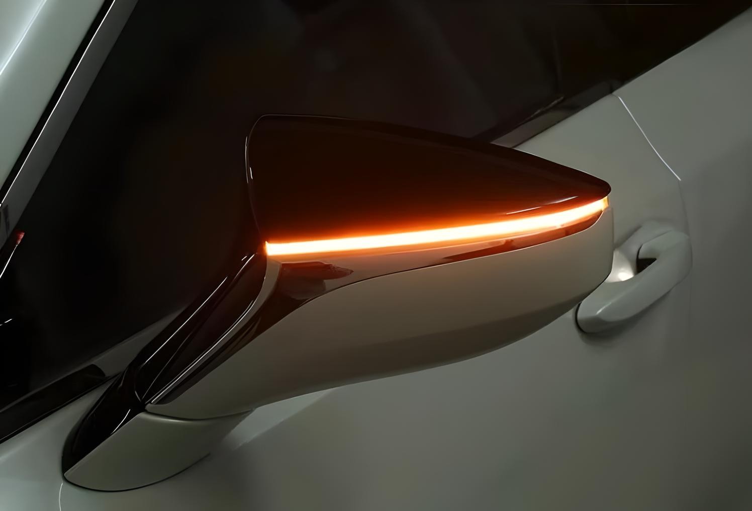 Smoke Lens LED Sequential Blink Side Mirror Lights For Lexus IS ES LS RC LC UX