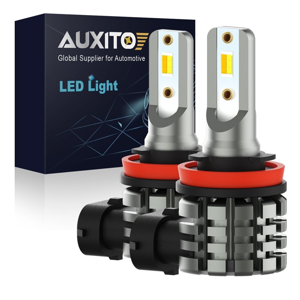 Dual Color H8 H11 LED Fog Light Driving Bulb 6000K White/Amber Yellow 3000K EXD