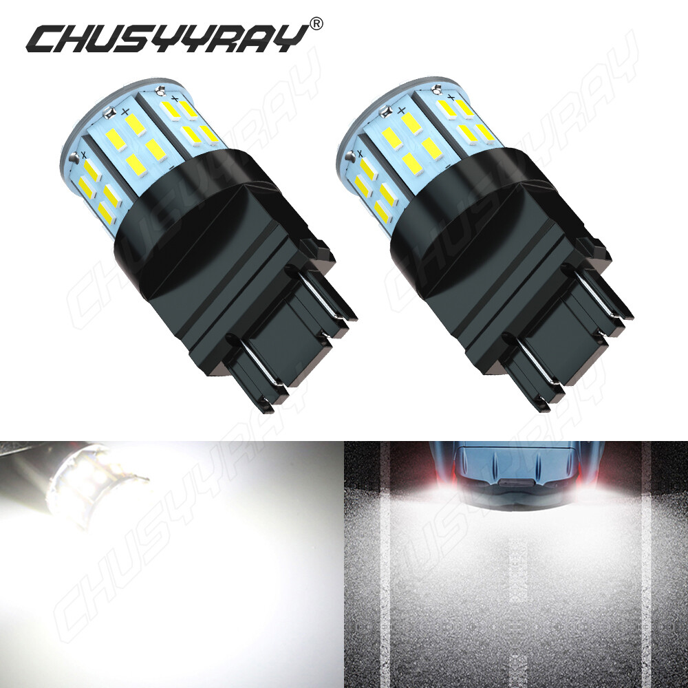 3157 3156 LED Reverse Backup Light Bulbs 6000K White 1000LM Super Bright