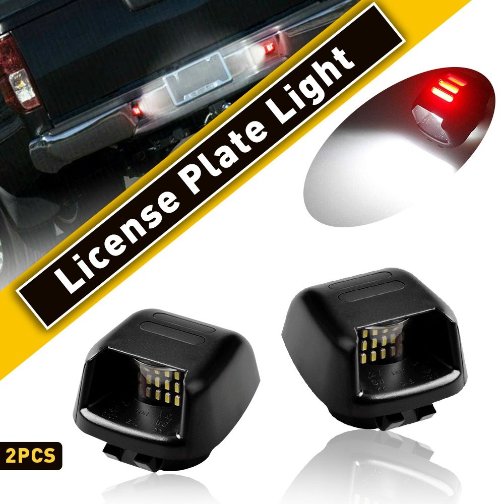 18LED License Light Plate Lamp Fit Nissan Frontier Titan Armada 2007-2019 2pcs