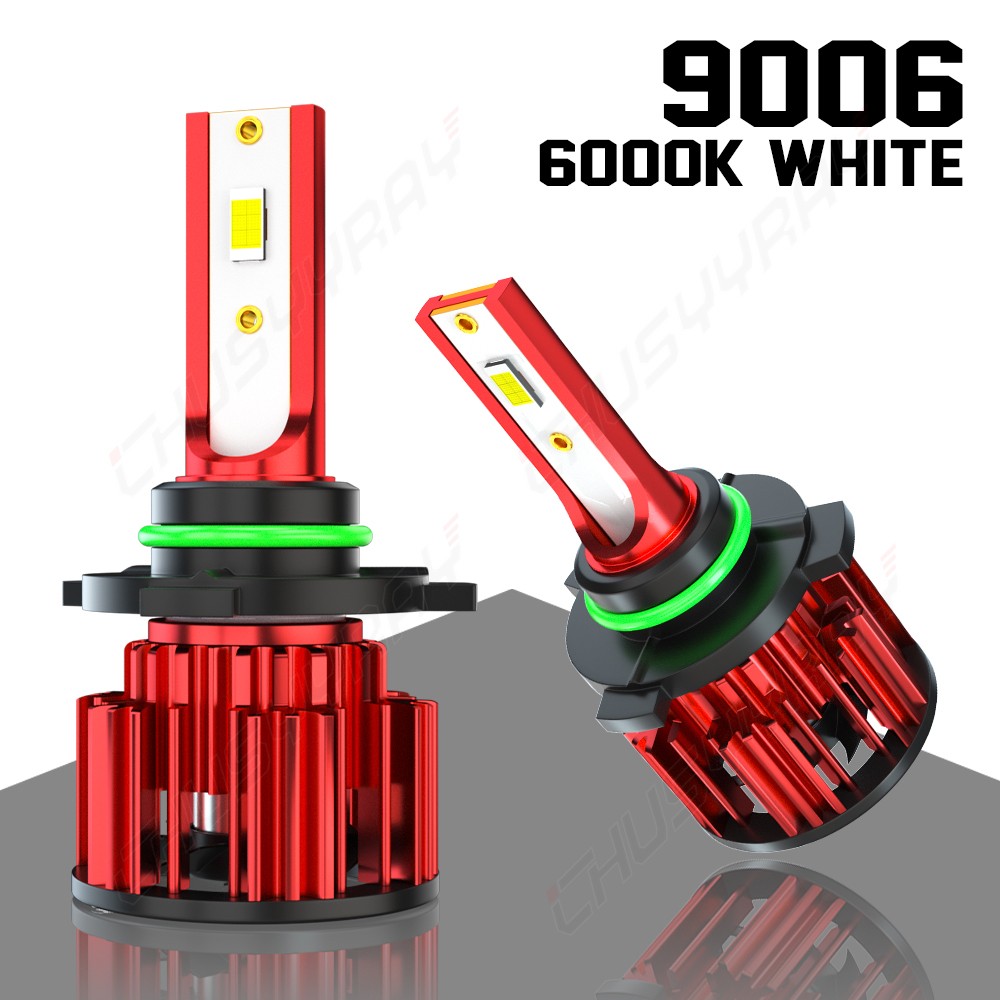 9005 9006 880 LED Headlight Fog Light Combo White For Chevy Silverado 1500 99-02