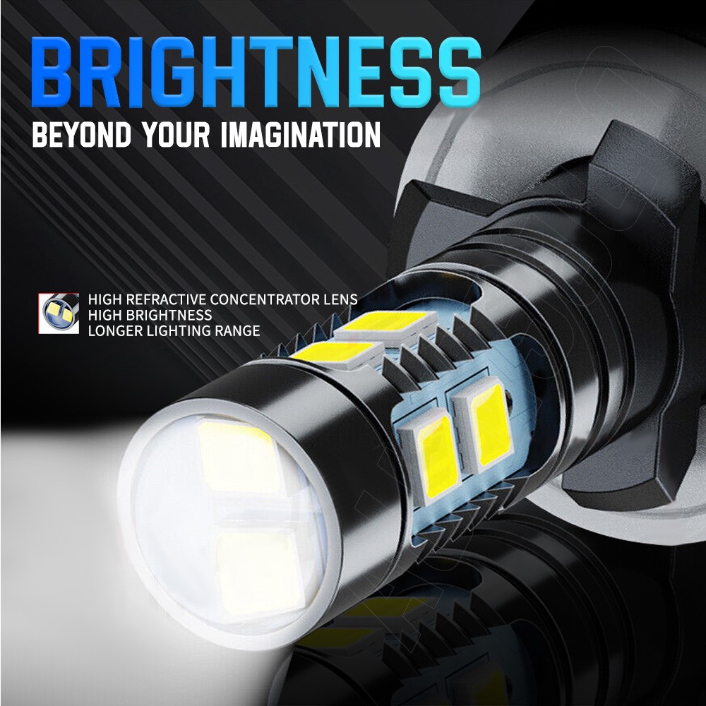 Brand New LED Headlight Combo Kits Bulbs High/Low Beam+Fog Light 6500K Bright