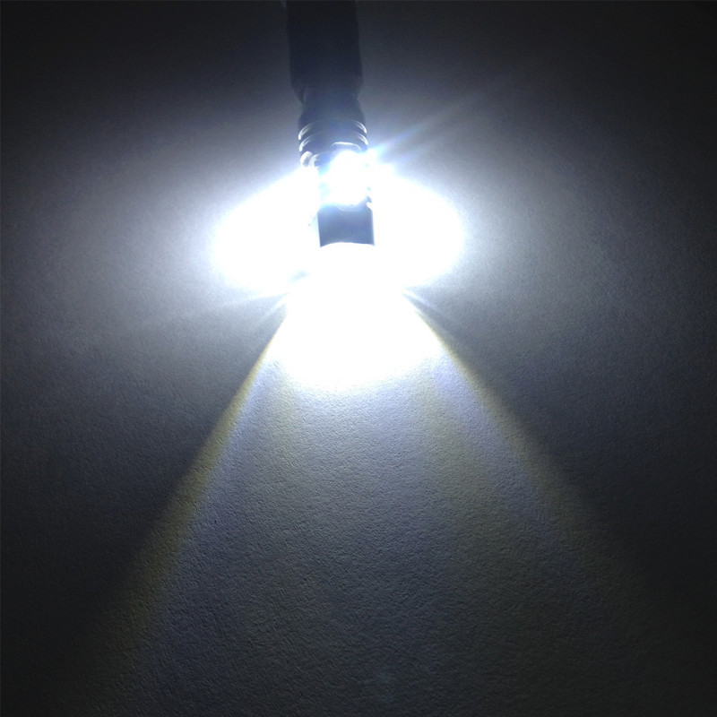 881 886 889 H27W/2 6000k White 1200LM LED Fog DRL Light Bulbs Set of 2