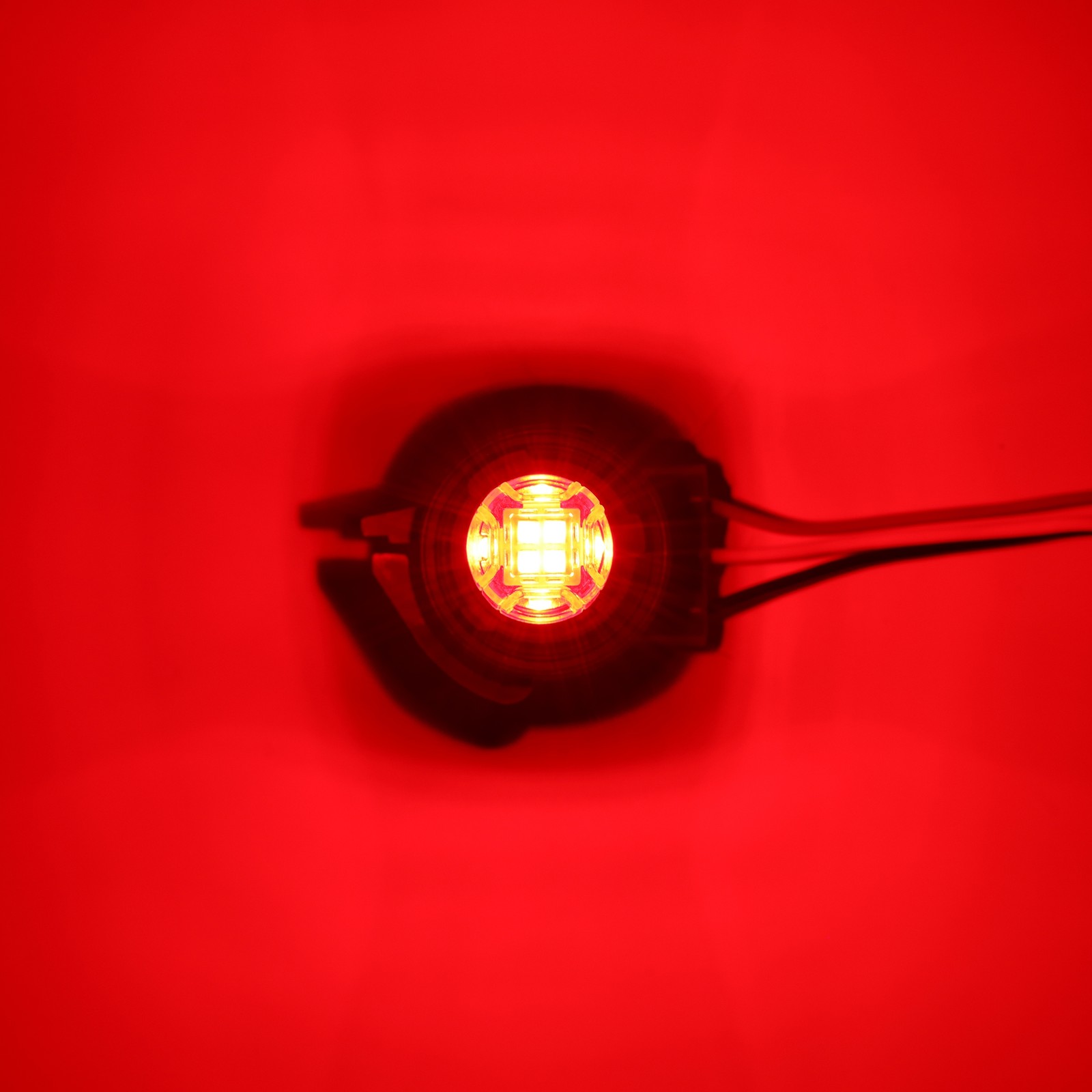 RED LED Brake Stop Tail Light Replace 3157 3457 Halogen Bulbs Super Bright 2x