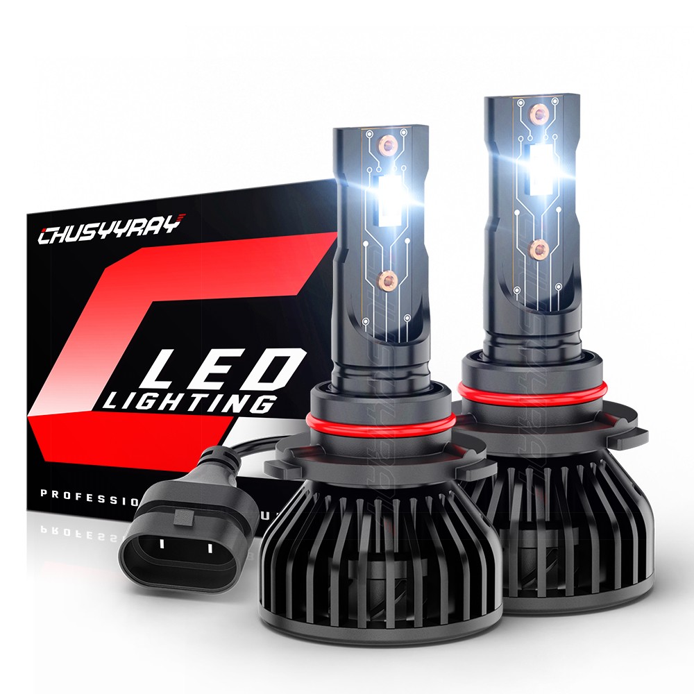9005 HB3 LED Headlight Bright Bulbs Kit White 6500K 60000LM Double Beam