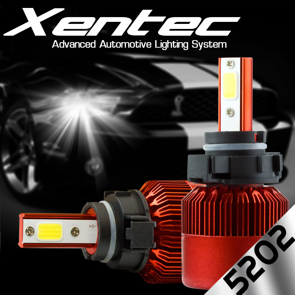 388W 38800LM 6000K COB LED Fog Light Kit H16 5202 9009 XENON White Bulbs