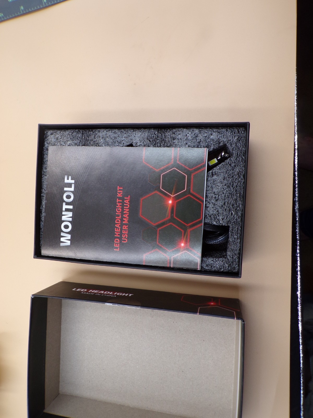 Wontolf H7 LED Headlight Installation Kit IP 68 Waterproof NIB