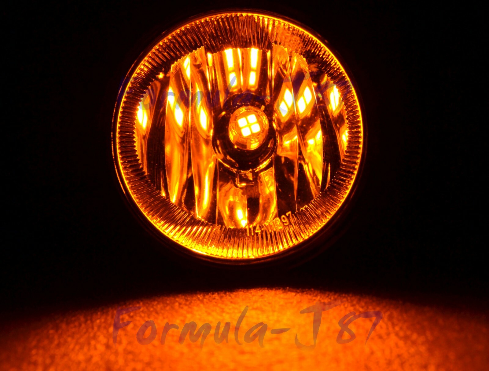 LED 20W 898 H27 Amber Two Bulbs Fog Light Replacement Upgrade Lamp Stock Fit OE